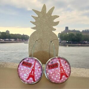 NEW Bonjour Paris Dangling Earrings